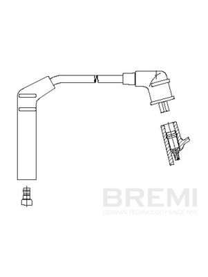 Augstsprieguma vads BREMI 6A81/52