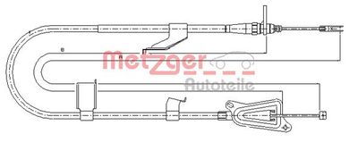 Trose, Stāvbremžu sistēma METZGER 17.0335