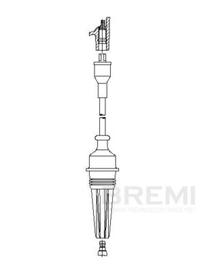 Провод зажигания BREMI 694/80