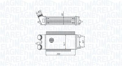 Интеркулер MAGNETI MARELLI 351319205290