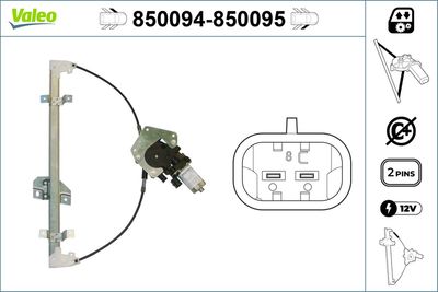 Стеклоподъемник VALEO 850094