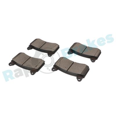 Комплект тормозных колодок, дисковый тормоз RAP BRAKES R-P1718