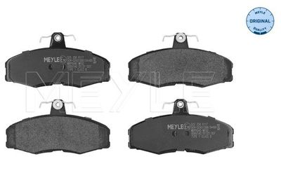 Bremžu uzliku kompl., Disku bremzes MEYLE 0252086117