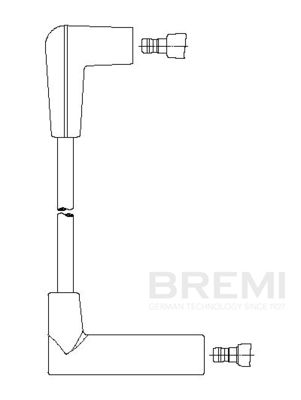Augstsprieguma vads BREMI 481/20