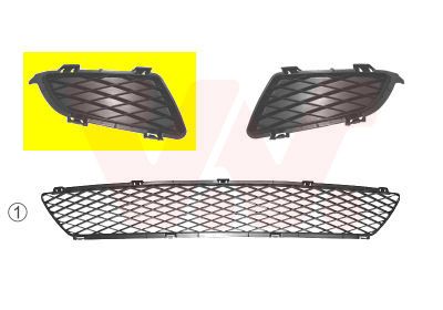 Ventilatora reste, Bampers VAN WEZEL 2754592