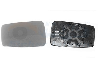 Зеркальное стекло, наружное зеркало VAN WEZEL 0320837
