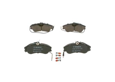 Bremžu uzliku kompl., Disku bremzes BOSCH 0 986 424 414