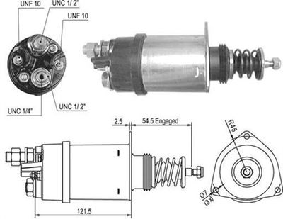 Ievilcējrelejs, Starteris MAGNETI MARELLI 940113050501