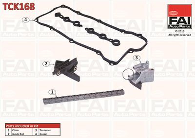 Комплект цели привода распредвала FAI AutoParts TCK168