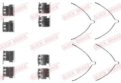 Piederumu komplekts, Disku bremžu uzlikas QUICK BRAKE 109-1289
