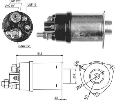 Ievilcējrelejs, Starteris MAGNETI MARELLI 940113050028