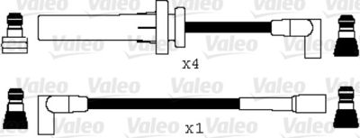 Augstsprieguma vadu komplekts VALEO 346054