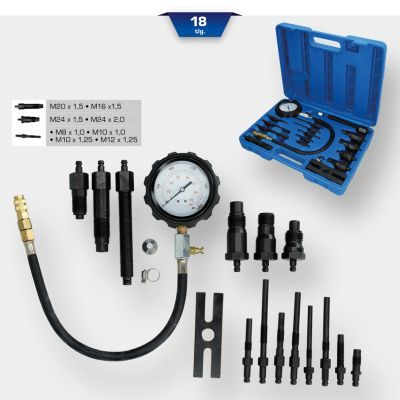 Kompresijas spiediena mēraparāta komplekts KS TOOLS BT581000