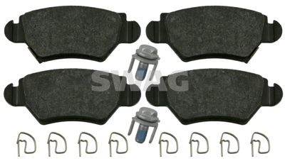 Комплект тормозных колодок, дисковый тормоз SWAG 40 91 6445