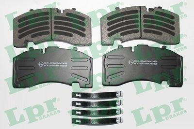 Bremžu uzliku kompl., Disku bremzes LPR 05P1186