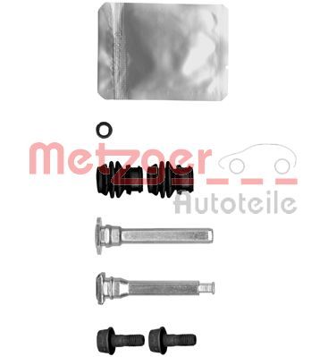 Virzītājčaulu komplekts, Bremžu suports METZGER 113-1495X