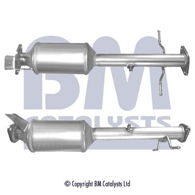 Nosēdumu-/Daļiņu filtrs, Izplūdes gāzu sistēma BM CATALYSTS BM11268P