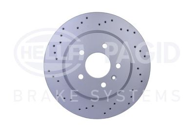 Bremžu diski HELLA PAGID 8DD 355 126-391