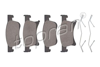 Комплект тормозных колодок, дисковый тормоз TOPRAN 208 732