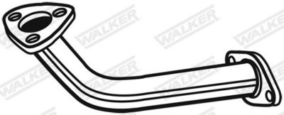 Труба выхлопного газа WALKER 21832