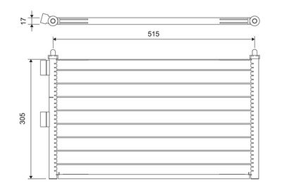 Конденсатор, кондиционер VALEO 818020