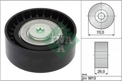 Parazīt-/Vadrullītis, Ķīļrievu siksna Schaeffler INA 532 0434 10
