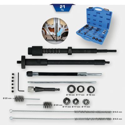 Tīrīšanas/Frēzēšanas instrumentu kompl., CR sprauslu kanāls KS TOOLS BT551300