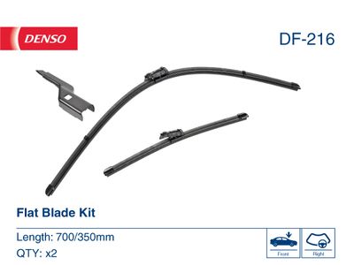 Stikla tīrītāja slotiņa DENSO DF-216