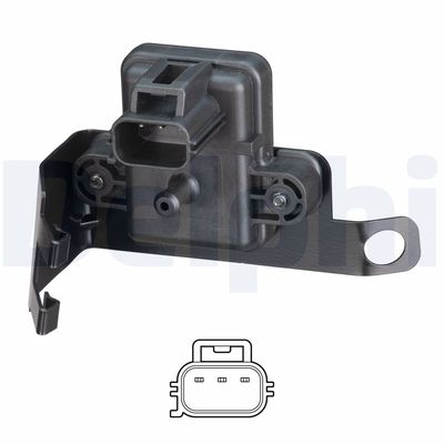 Датчик, давление во впускной трубе DELPHI PS10213