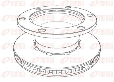 Bremžu diski REMSA NCA1125.20