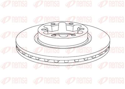 Bremžu diski REMSA NCA1145.20