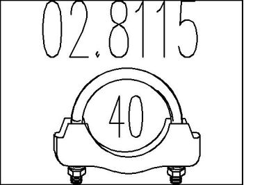 Соединительные элементы, система выпуска MTS 02.8115