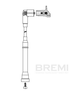 Augstsprieguma vads BREMI 140/120