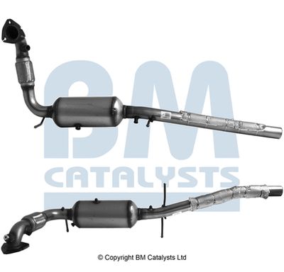 Nosēdumu-/Daļiņu filtrs, Izplūdes gāzu sistēma BM CATALYSTS BM11396H