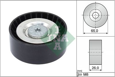 Parazīt-/Vadrullītis, Ķīļrievu siksna Schaeffler INA 532 0571 10