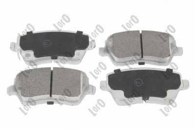 Bremžu uzliku kompl., Disku bremzes ABAKUS 231-01-166