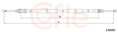 Тросик, cтояночный тормоз COFLE 92.1.RE007