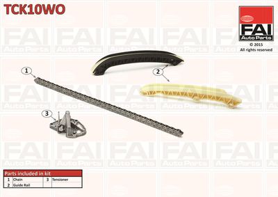 Комплект цели привода распредвала FAI AUTOPARTS TCK10WO