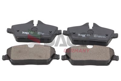 Bremžu uzliku kompl., Disku bremzes DACO 320317