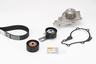 Ūdenssūknis + Zobsiksnas komplekts CONTINENTAL CTAM CT1162WP4