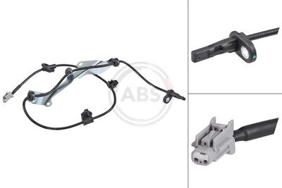 Датчик, частота вращения колеса A.B.S. 31957