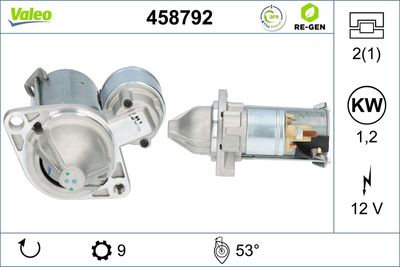 Стартер VALEO 458792