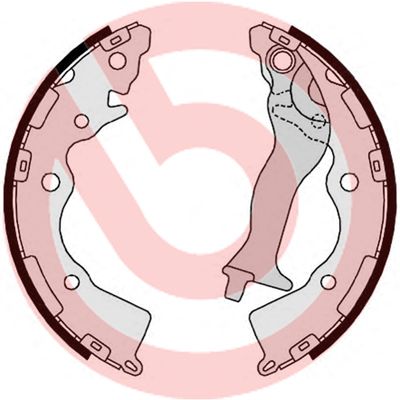 Bremžu loku komplekts BREMBO S 30 524