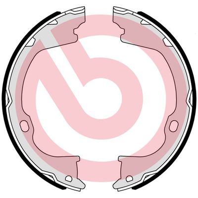 Bremžu loku kompl., Stāvbremze BREMBO S 37 510