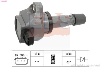 Катушка зажигания EPS 1.970.657