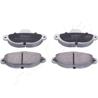 Комплект тормозных колодок, дисковый тормоз ASHIKA 50-00-0016