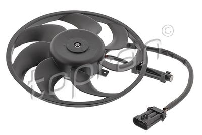 Вентилятор, охлаждение двигателя TOPRAN 207 405
