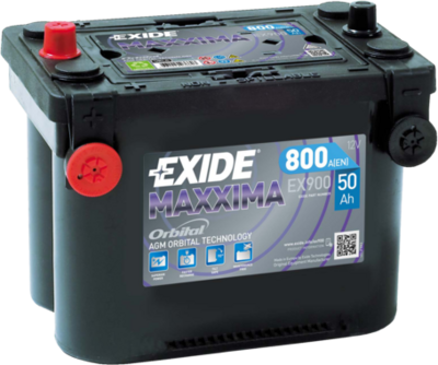 Startera akumulatoru baterija EXIDE EX900