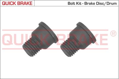 Комплект болтов, тормозной диск QUICK BRAKE 11664K