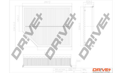 Воздушный фильтр Dr!ve+ DP1110.10.0647